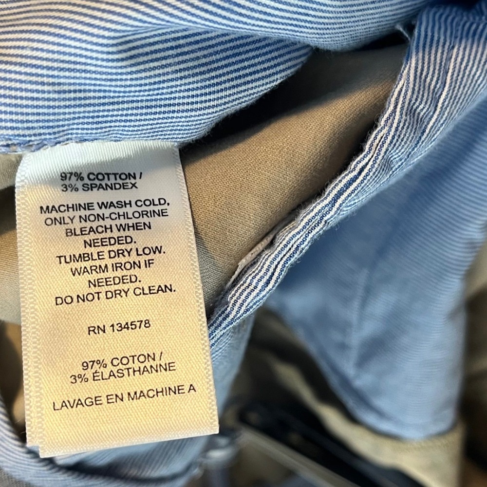 Vineyard‎ Vines Men's Solid Breaker Shorts Khaki 9 Inch Stretch Size 44 - Picture 6 of 10